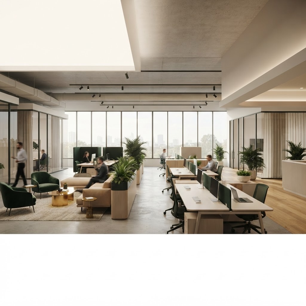Open Plan Office Design