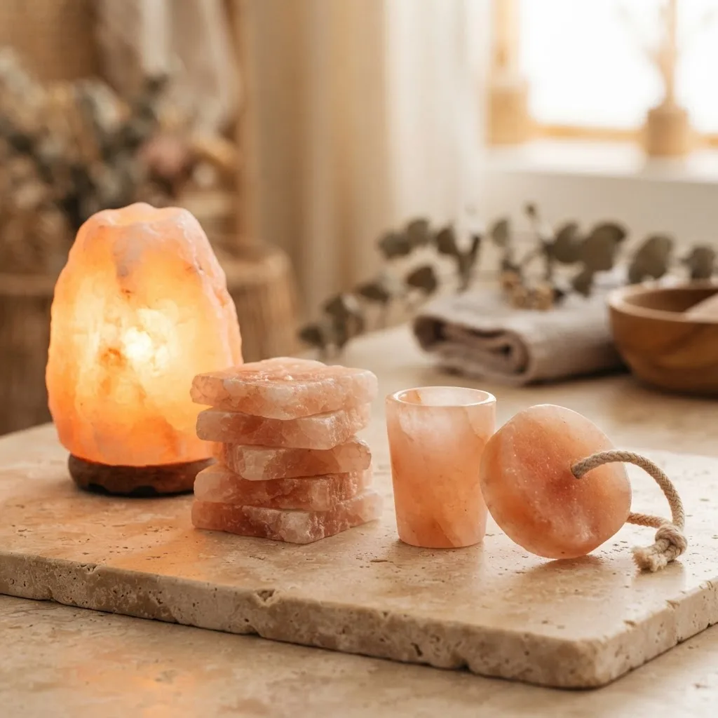 Salt Lamps, Tiles & Wellness